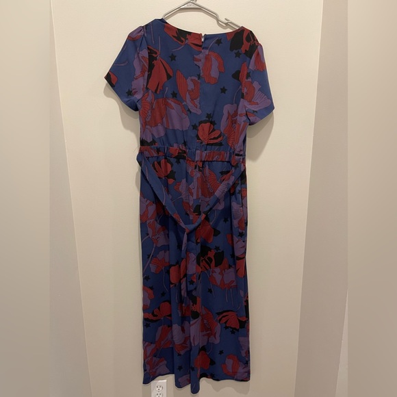 Navy ModCloth jumpsuit size large - Picture 3 of 5